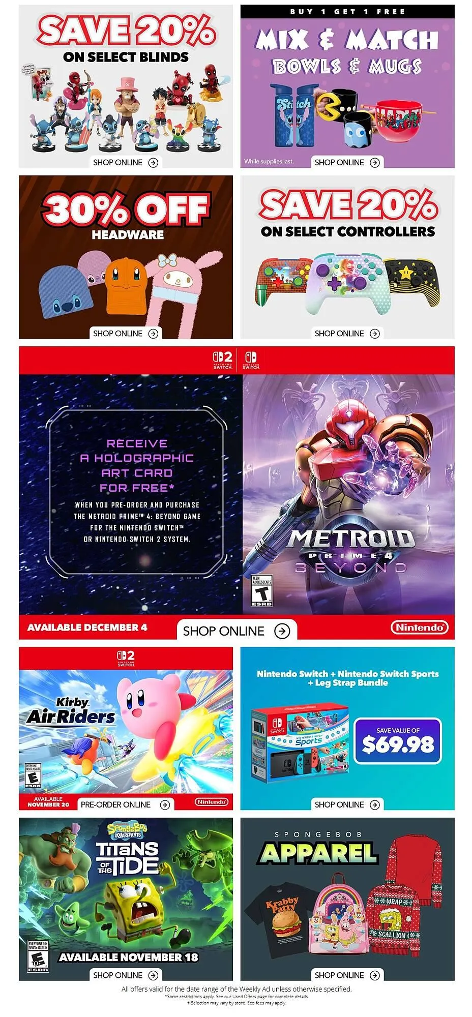 EB Games flyer from November 13 to November 19 2025 - flyer page 2