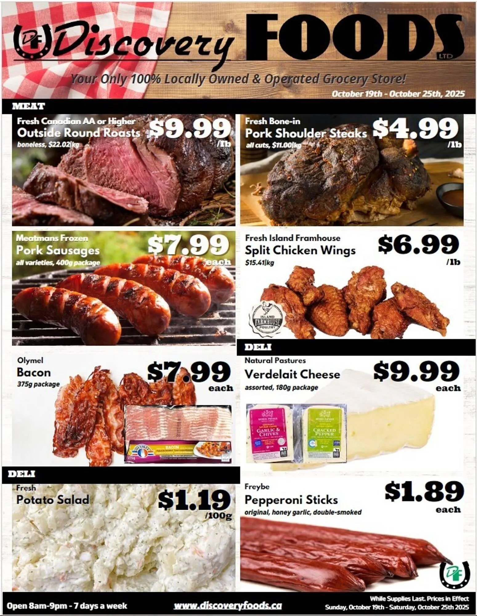 Discovery Foods flyer from October 19 to October 25 2025 - flyer page 1