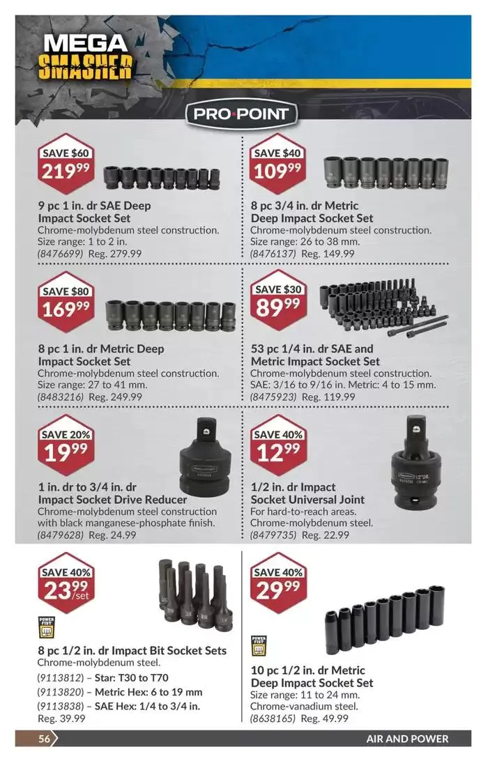 National Sale from March 11 to March 23 2025 - flyer page 61