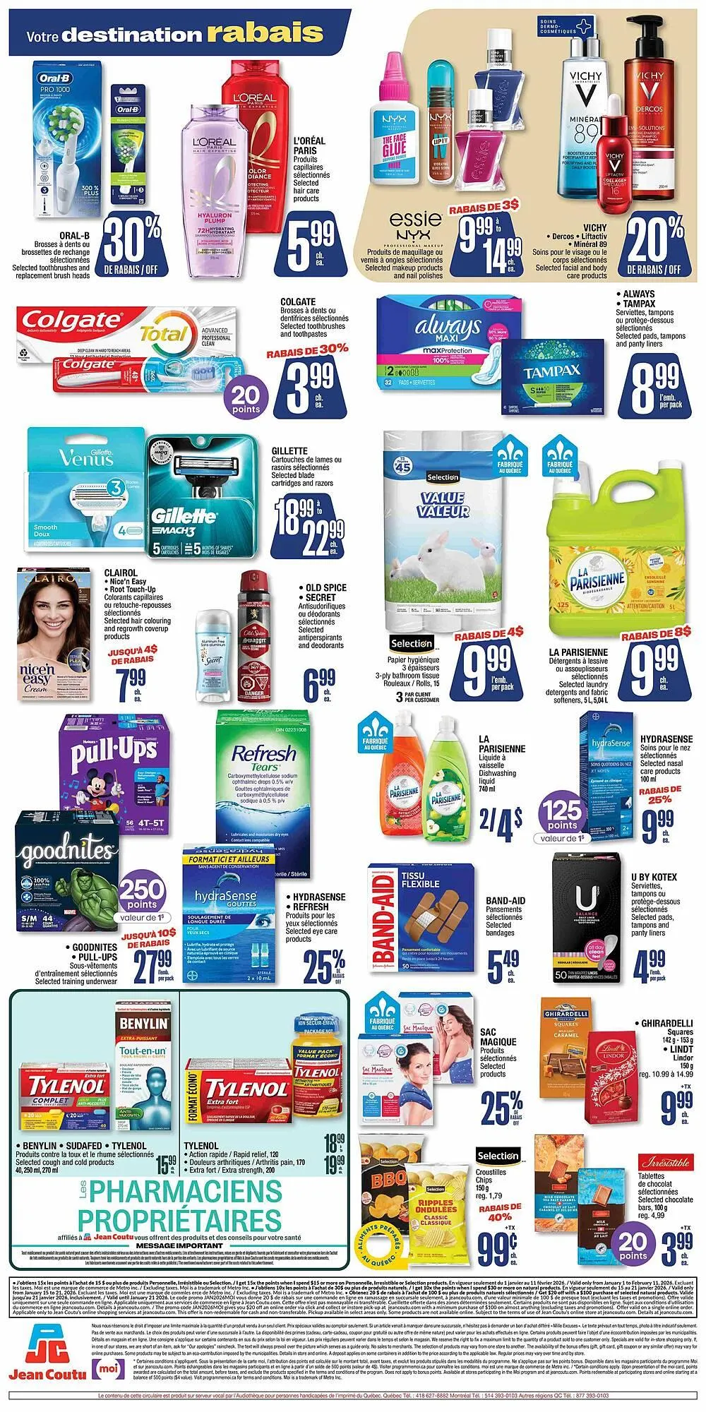 Jean Coutu flyer from January 15 to January 21 2026 - flyer page 2