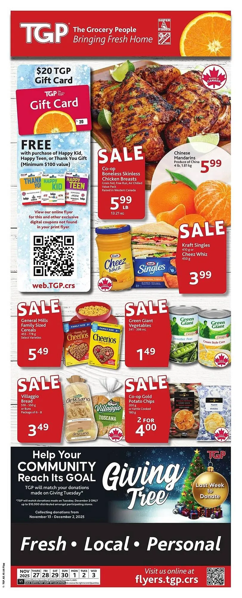 TGP The Grocery People flyer - 1