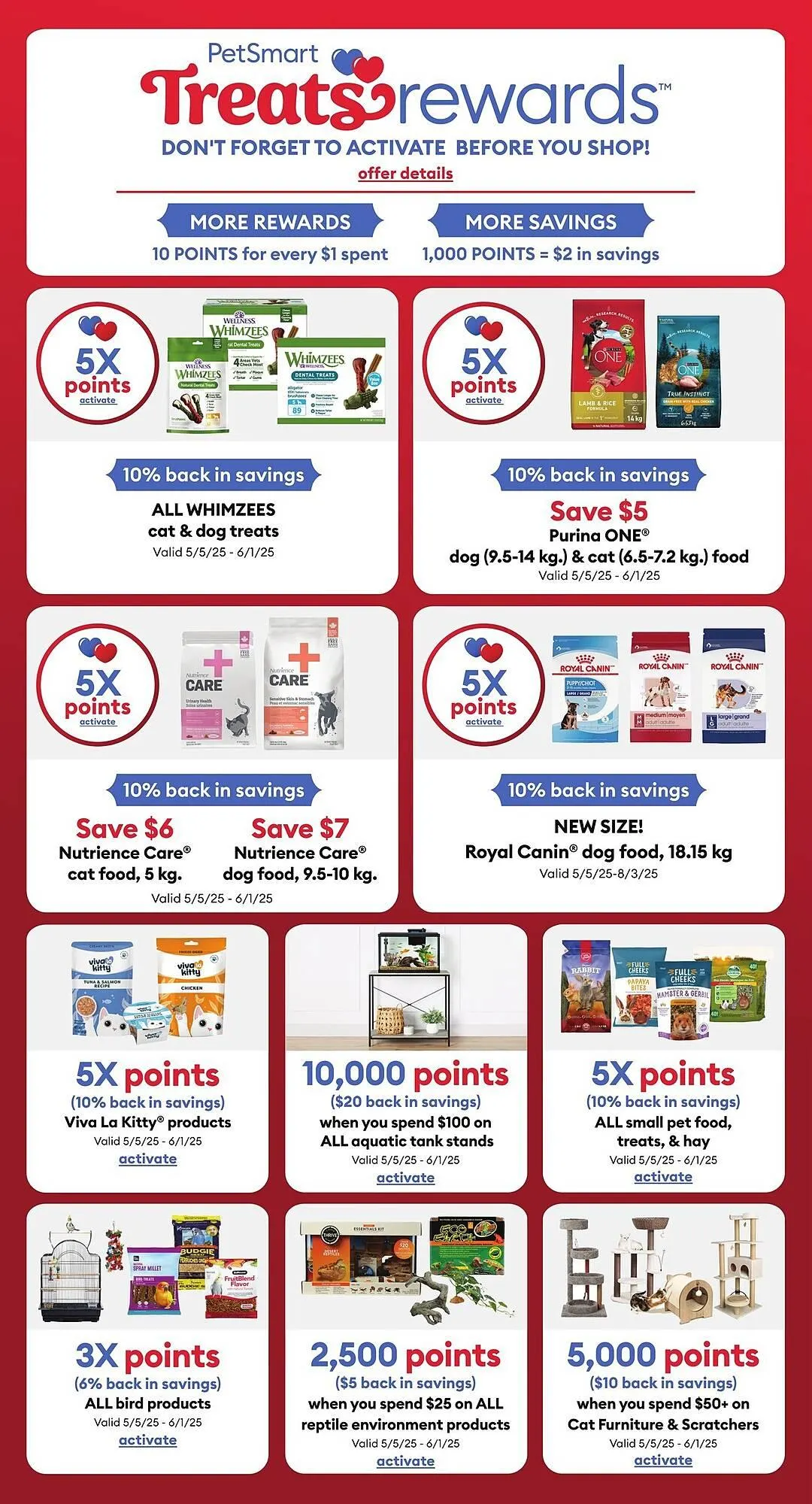 Petsmart flyer from May 5 to June 1 2025 - flyer page 10