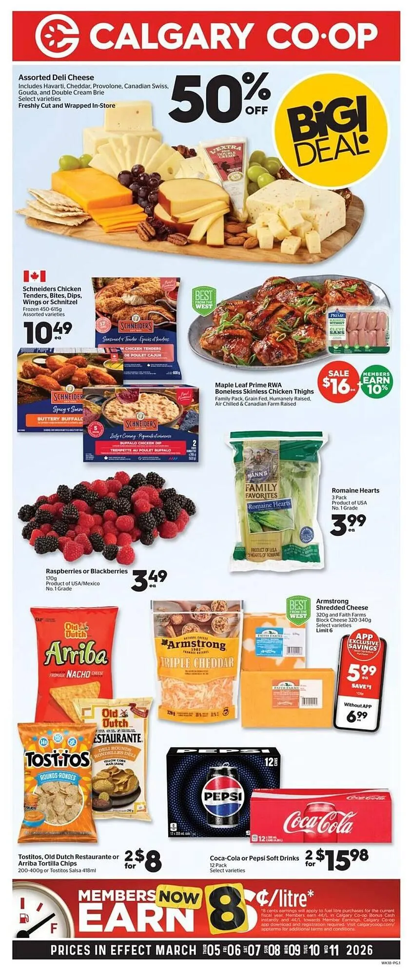 Calgary Co-op flyer from March 5 to March 11 2026 - flyer page 1