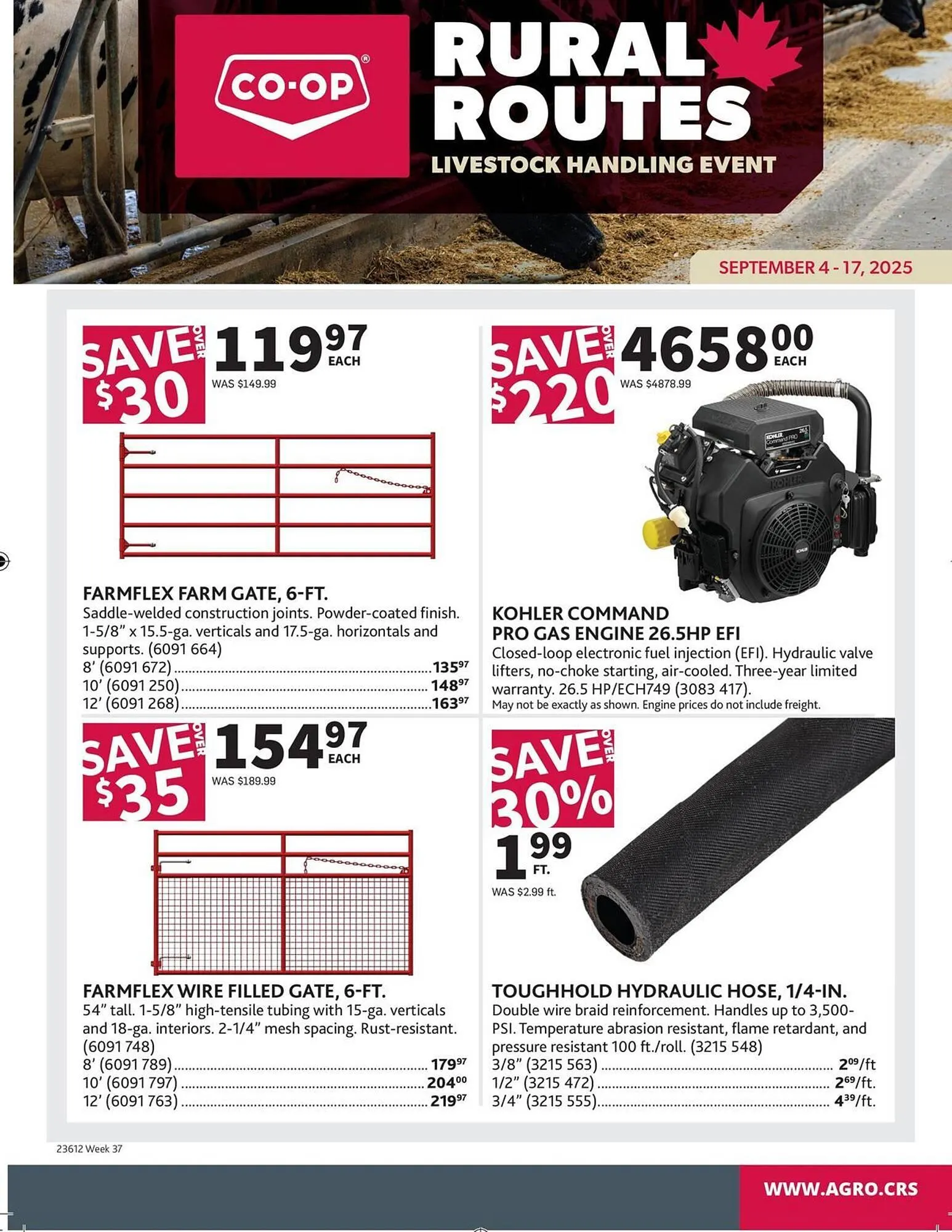 Co-Op Food flyer from September 4 to September 17 2025 - flyer page 1