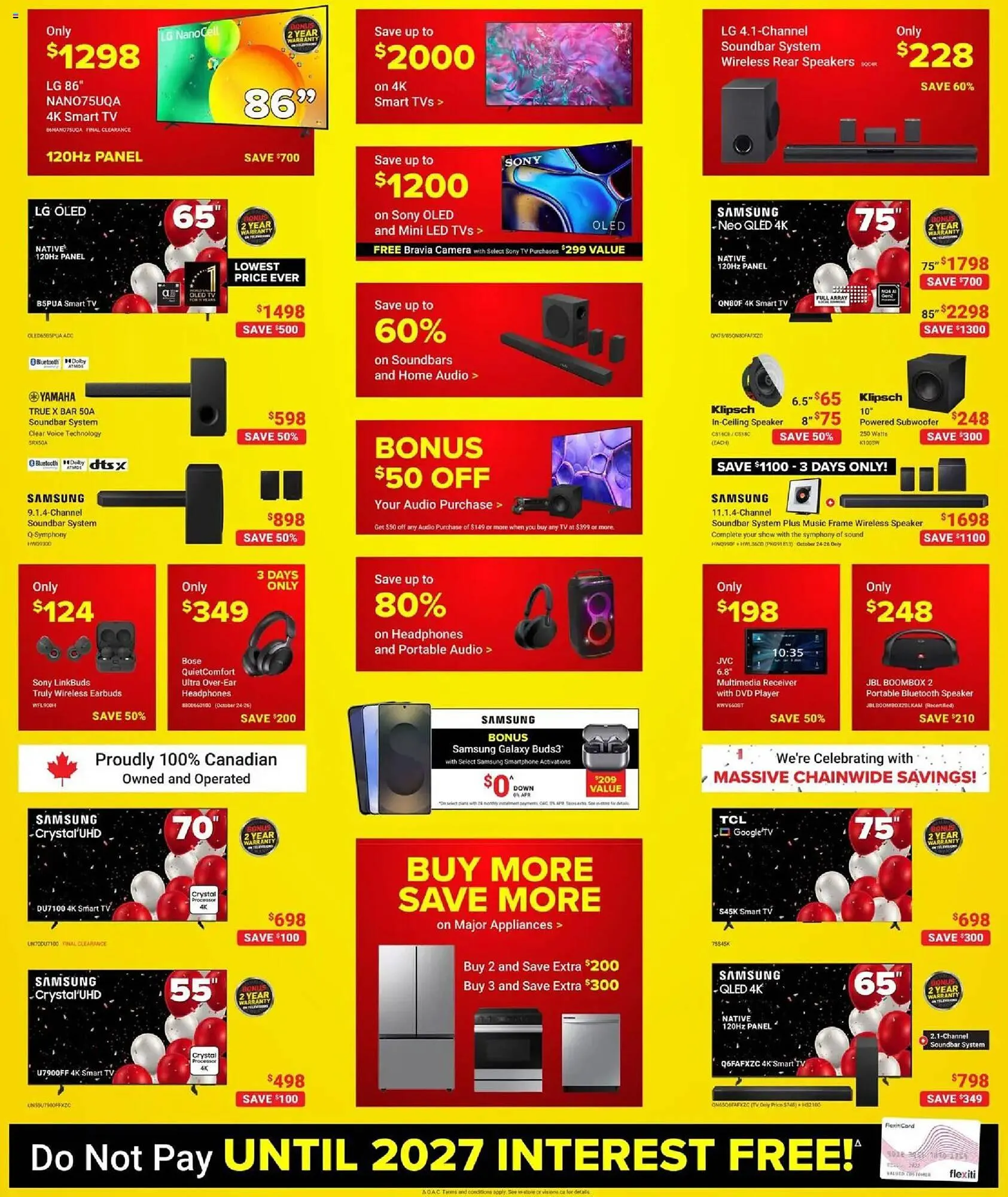 Visions Electronics flyer from October 24 to October 31 2025 - flyer page 2