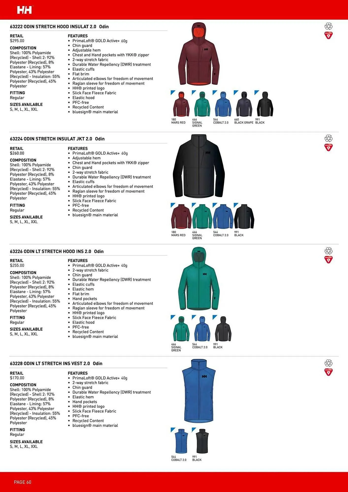 Helly Hansen flyer from September 11 to February 28 2026 - flyer page 60