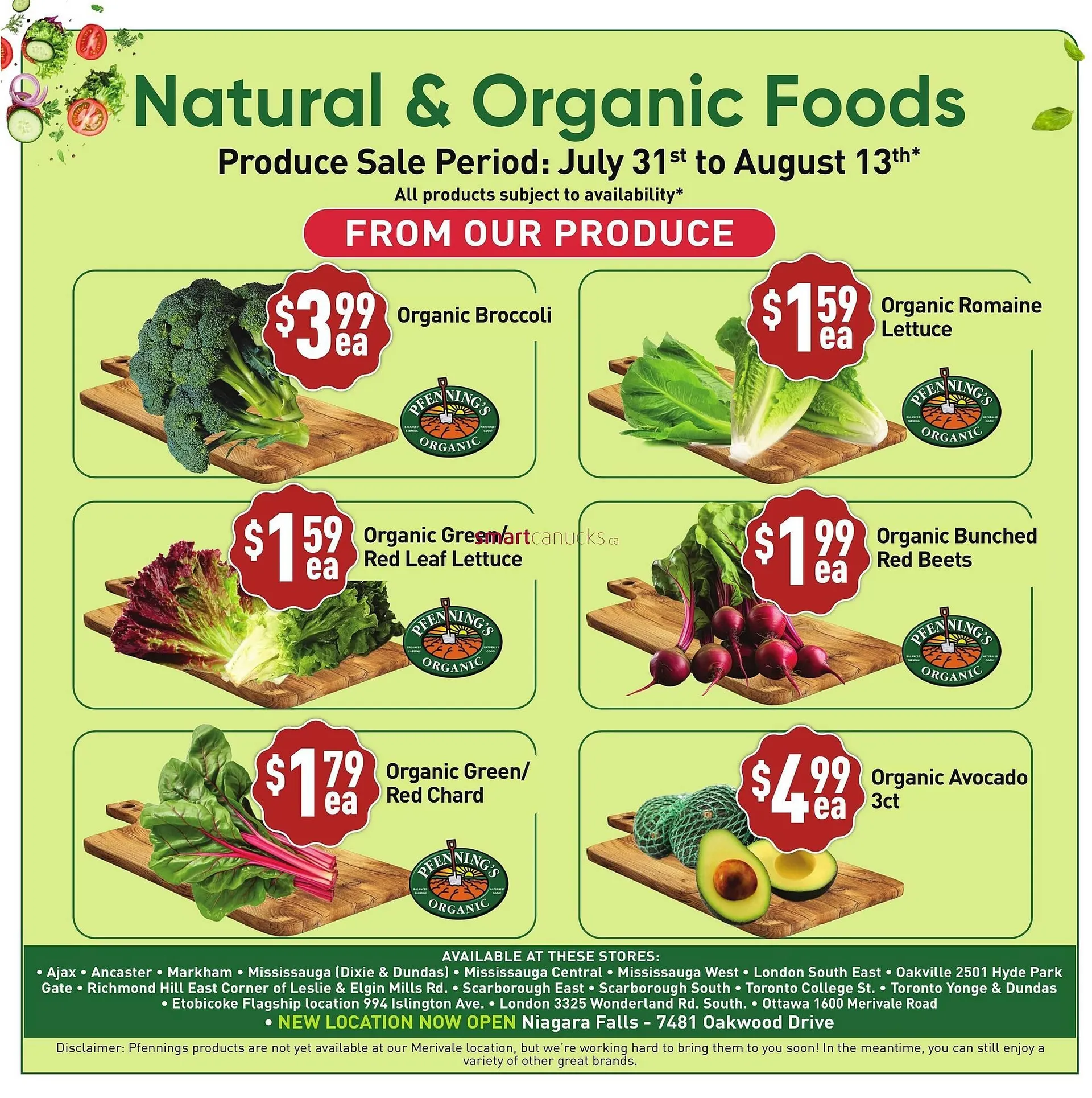 Healthy Planet flyer from July 29 to September 10 2025 - flyer page 6