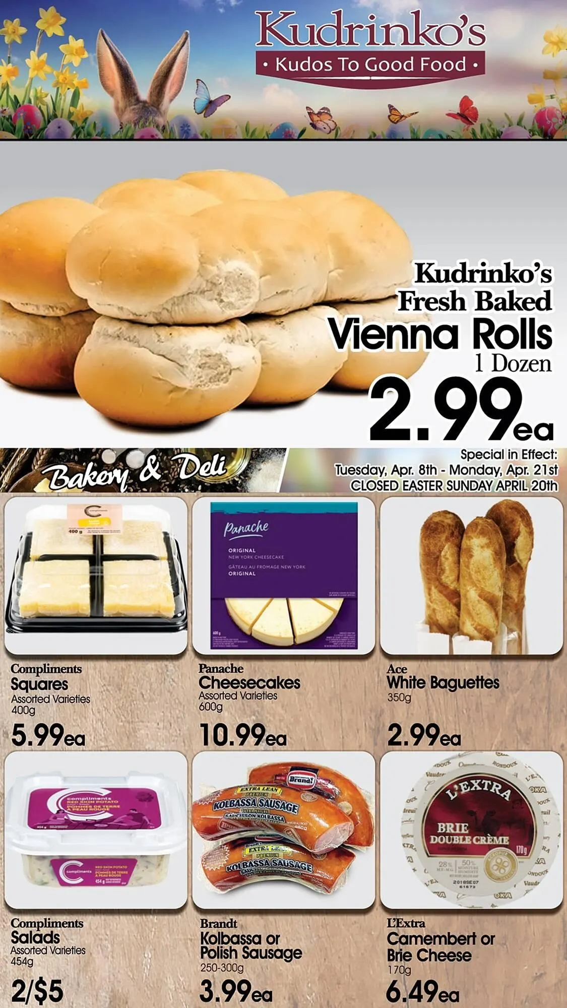 Kudrinko's flyer from April 10 to April 16 2025 - flyer page 3