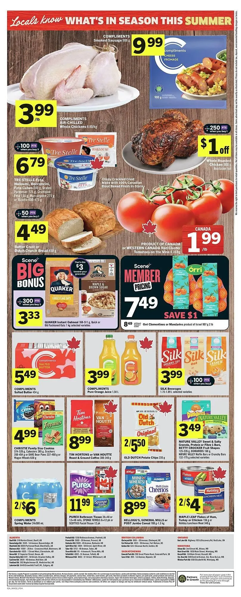 IGA flyer from May 8 to July 31 2025 - flyer page 3