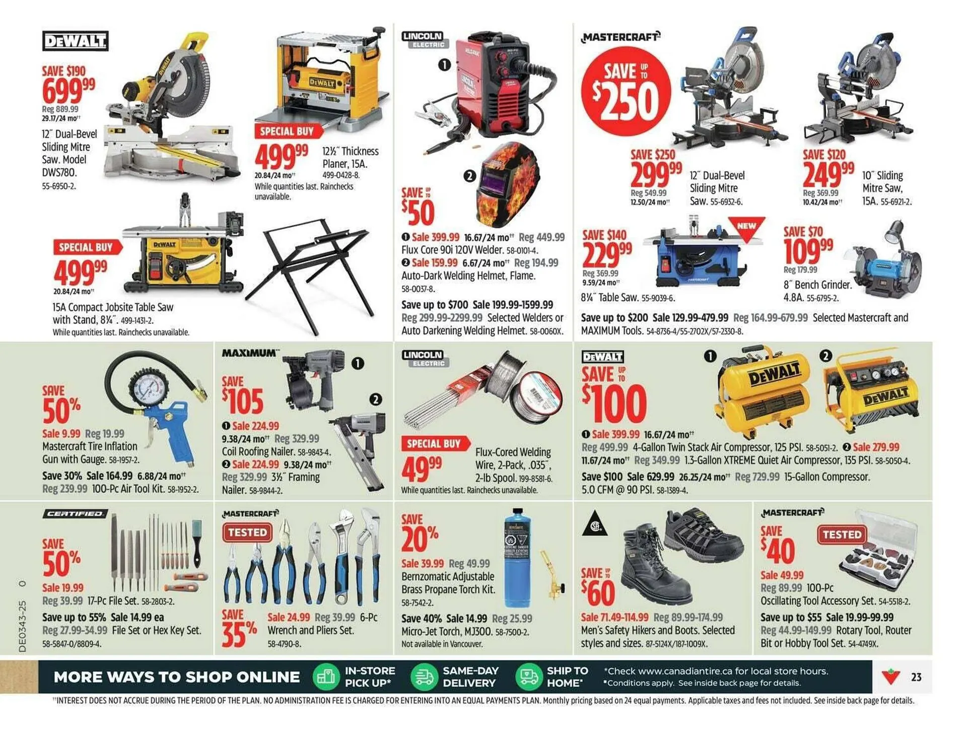 Canadian Tire flyer from October 16 to November 6 2025 - flyer page 34