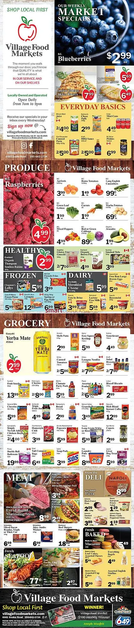 Village Food Markets flyer - 1