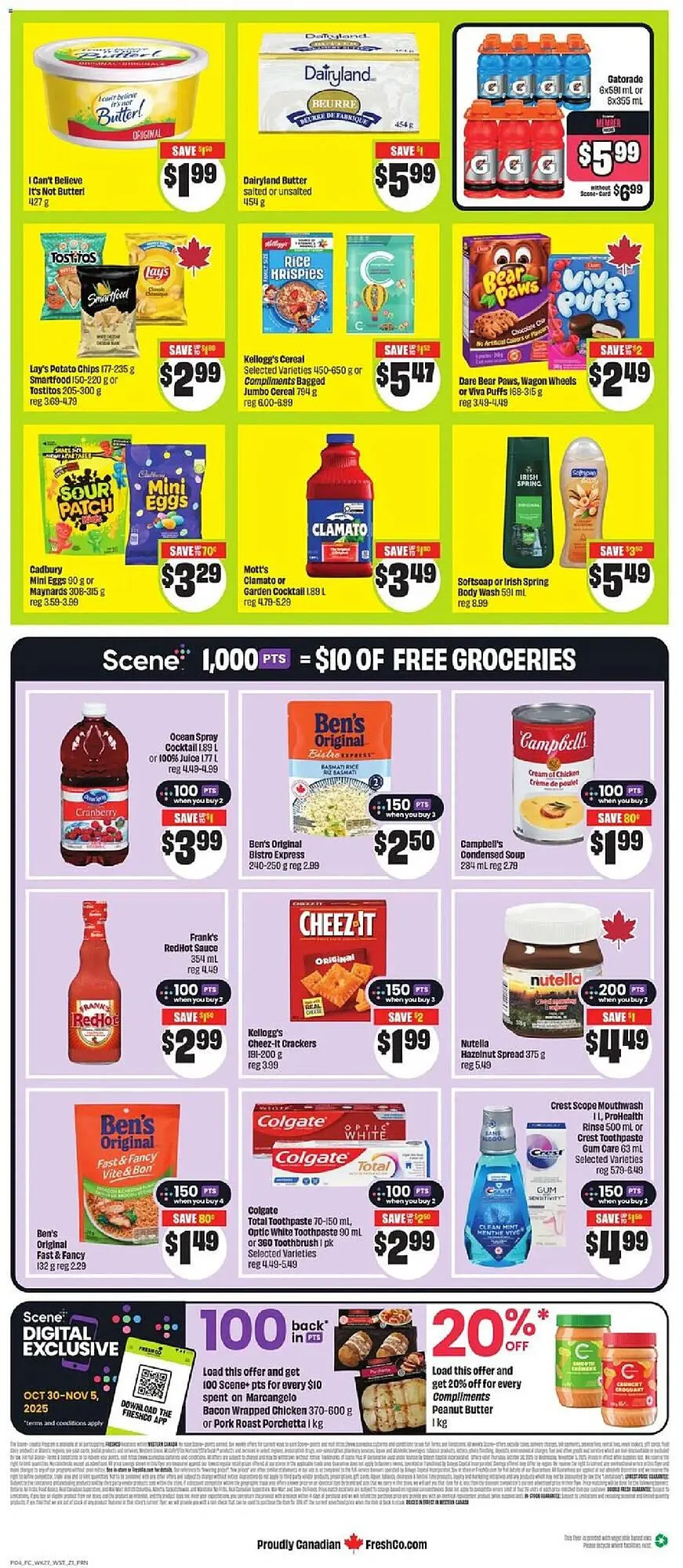 FreshCo flyer from October 30 to November 6 2025 - flyer page 2