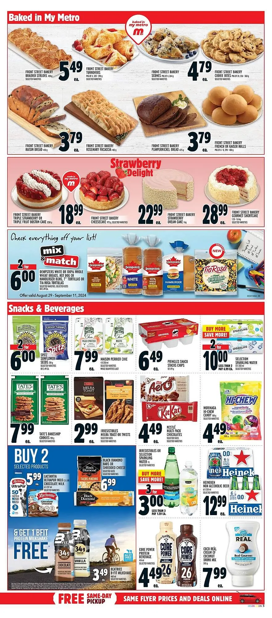 Metro flyer from August 29 to September 4 2024 - flyer page 12