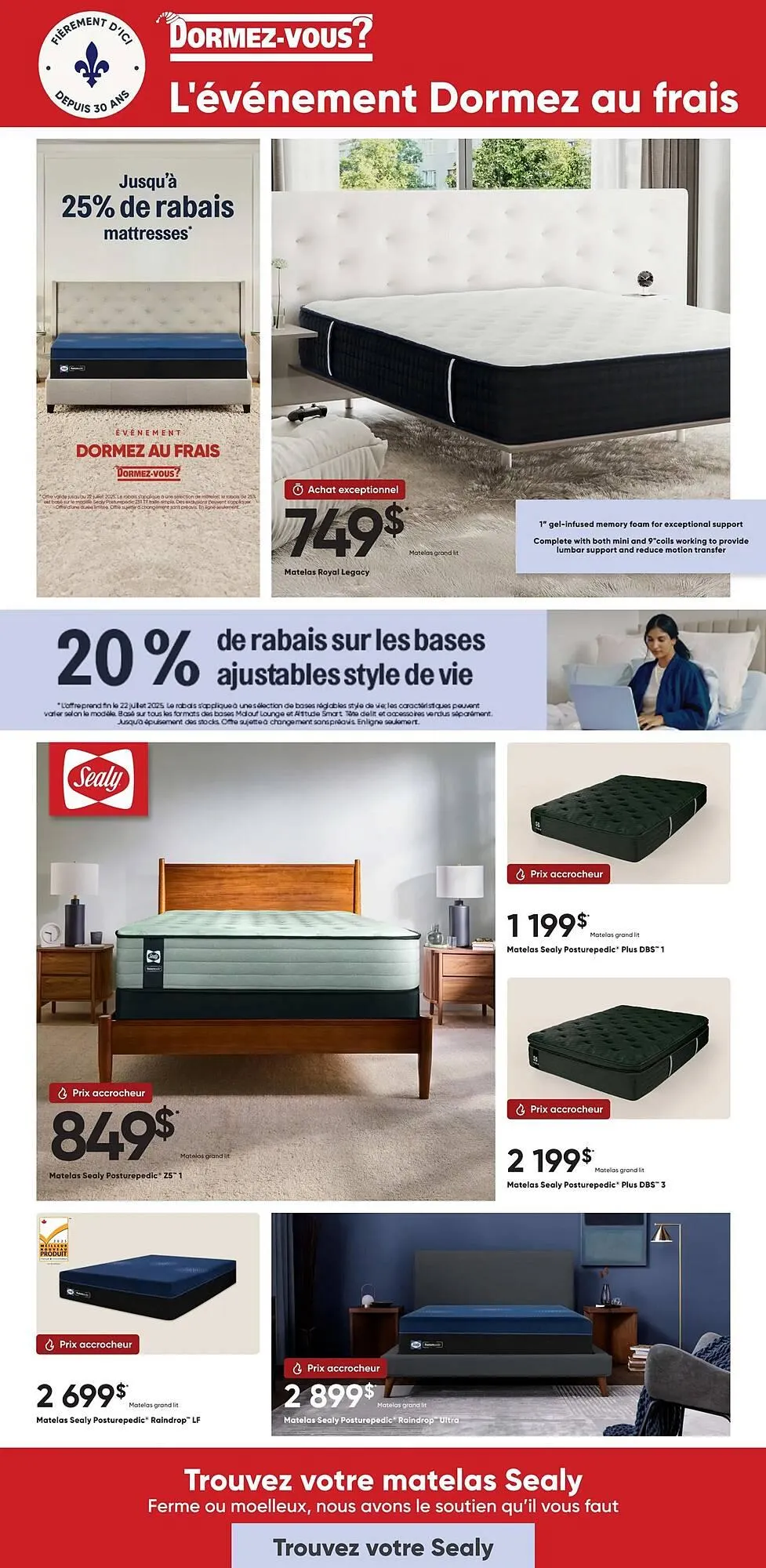 Dormez Vous flyer - 1