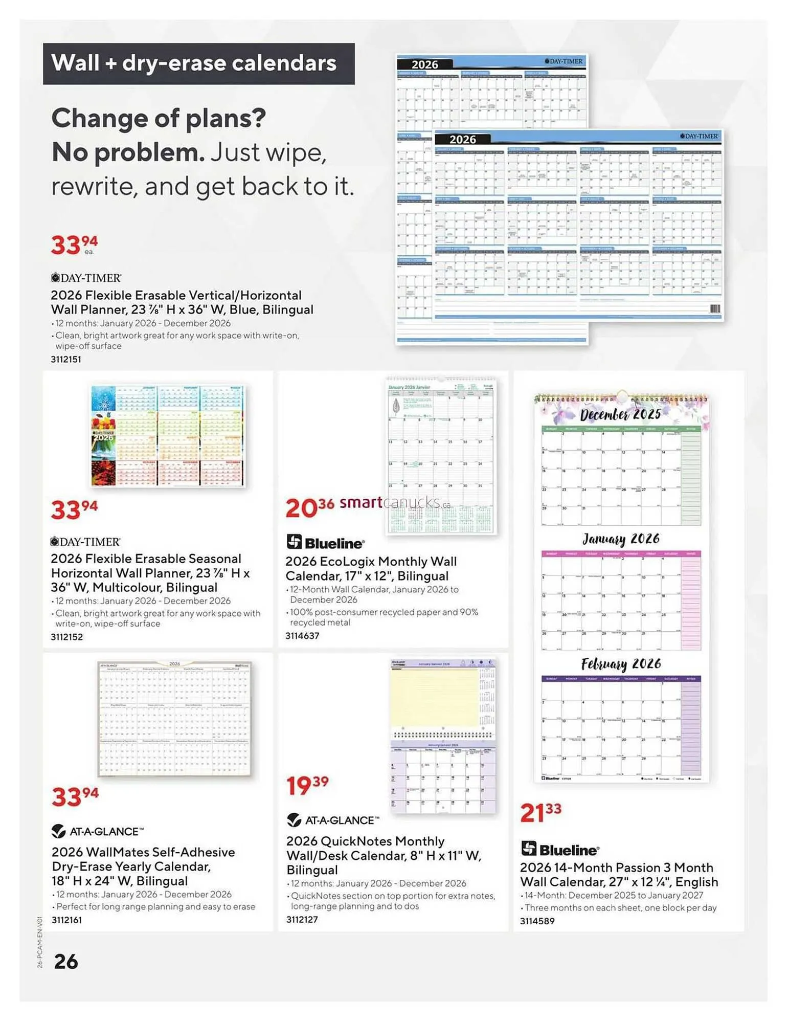Staples flyer from November 16 to November 22 2025 - flyer page 26