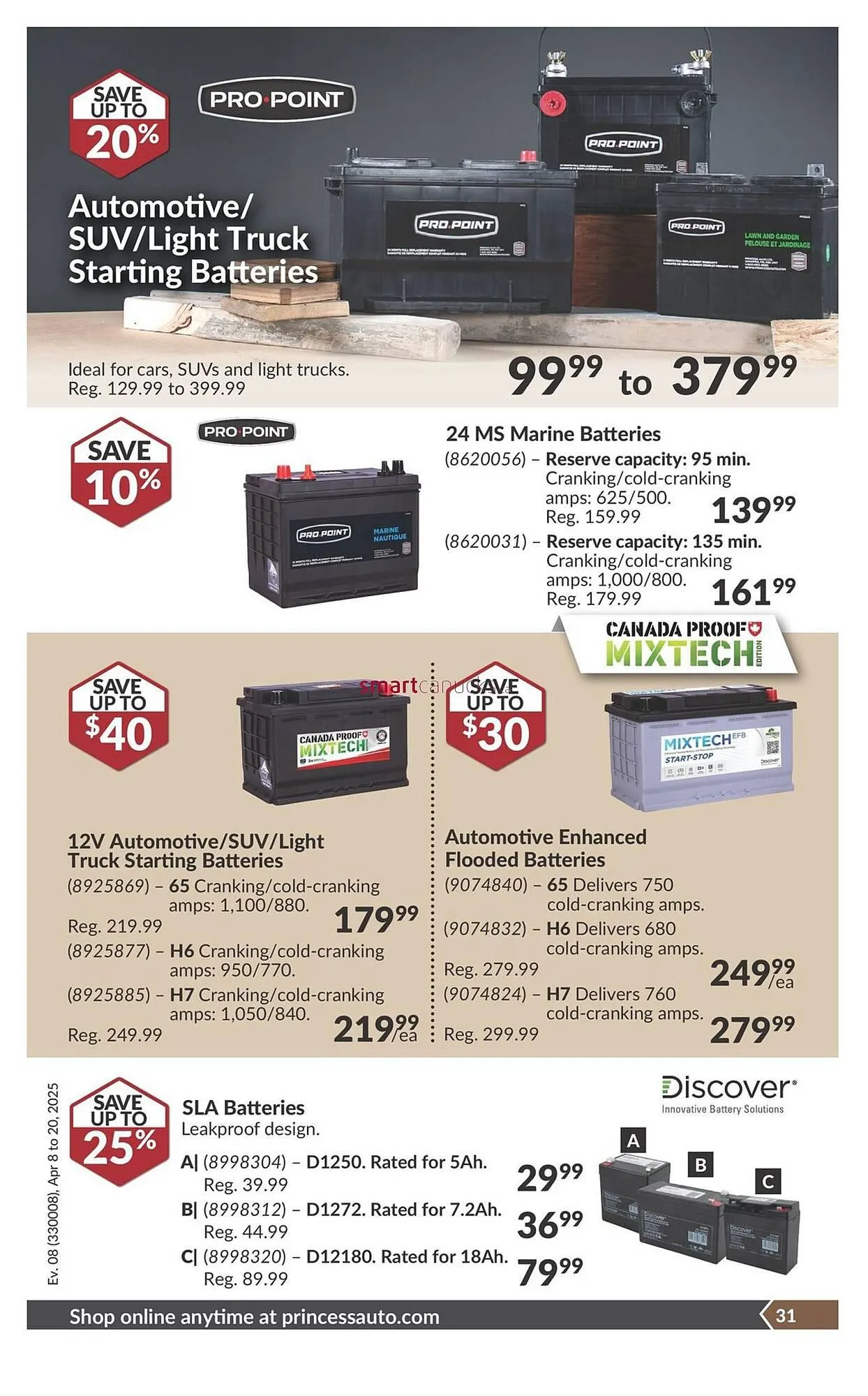 Princess Auto flyer from April 6 to April 12 2025 - flyer page 37