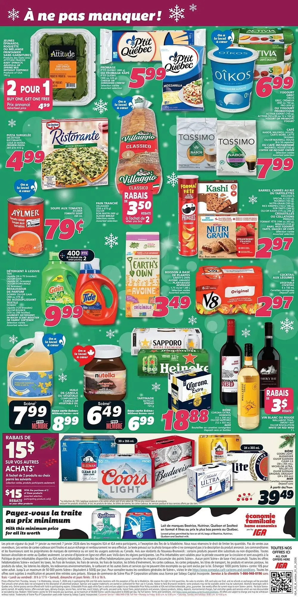 IGA flyer from January 1 to January 7 2026 - flyer page 2