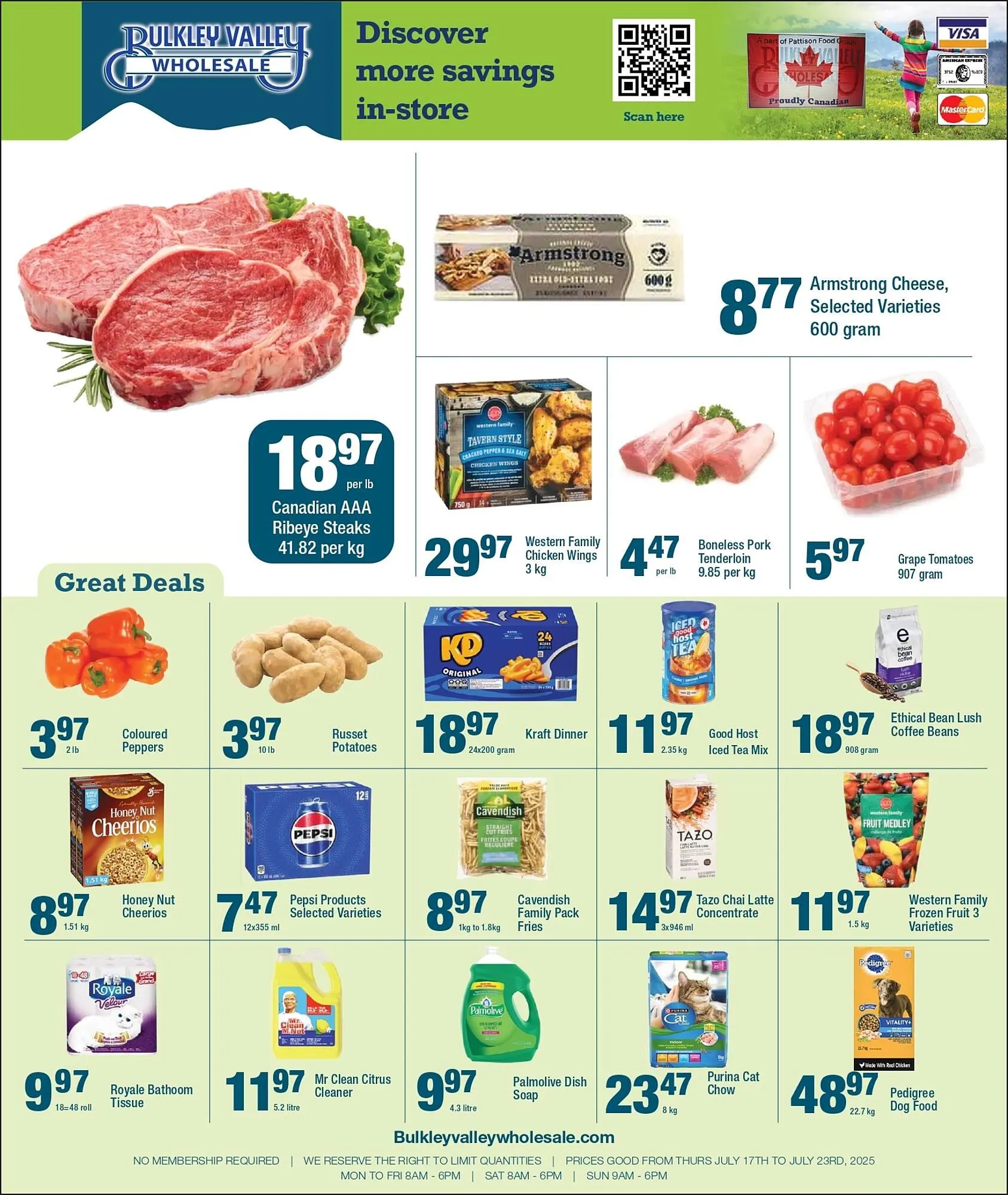 Bulkley Valley Wholesale flyer - 1