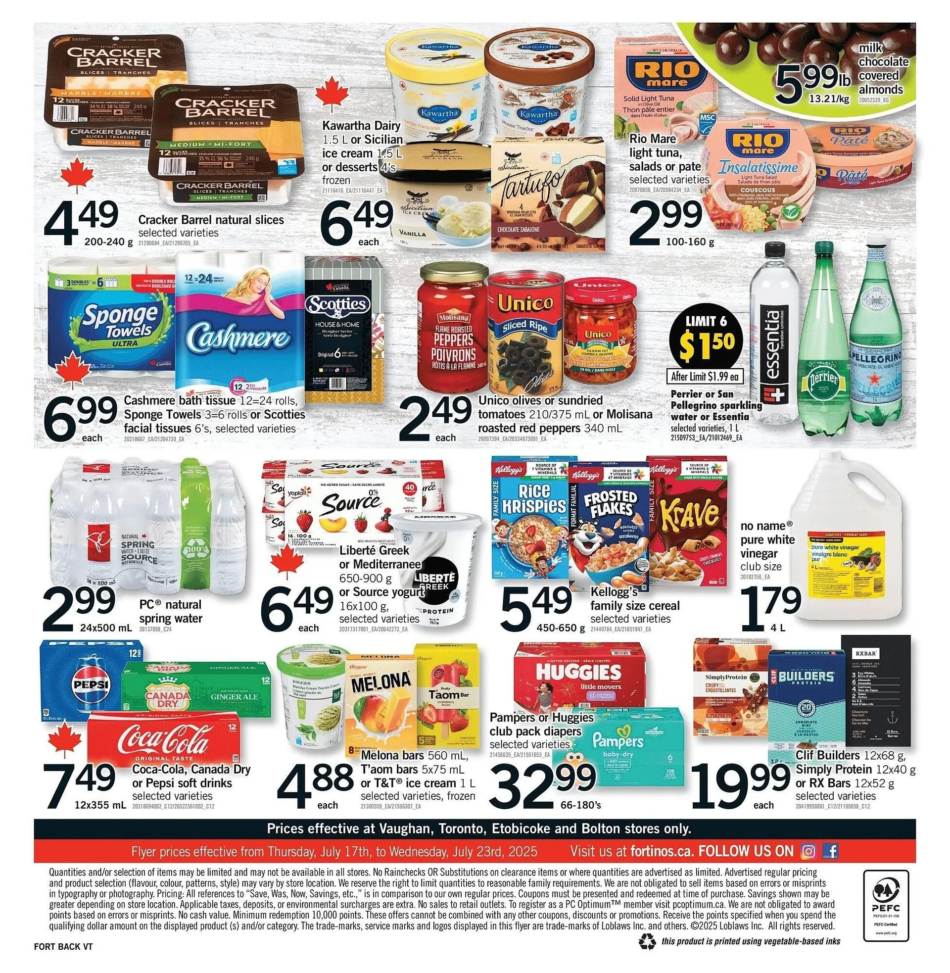 Fortinos flyer from July 17 to July 23 2025 - flyer page 2