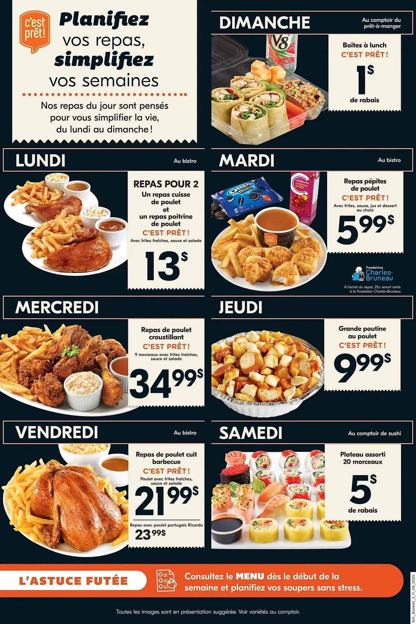 IGA flyer from September 11 to September 24 2025 - flyer page 18