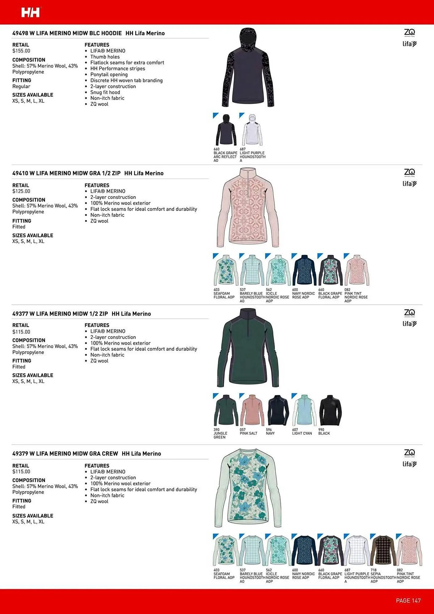 Helly Hansen flyer from September 11 to February 28 2026 - flyer page 147