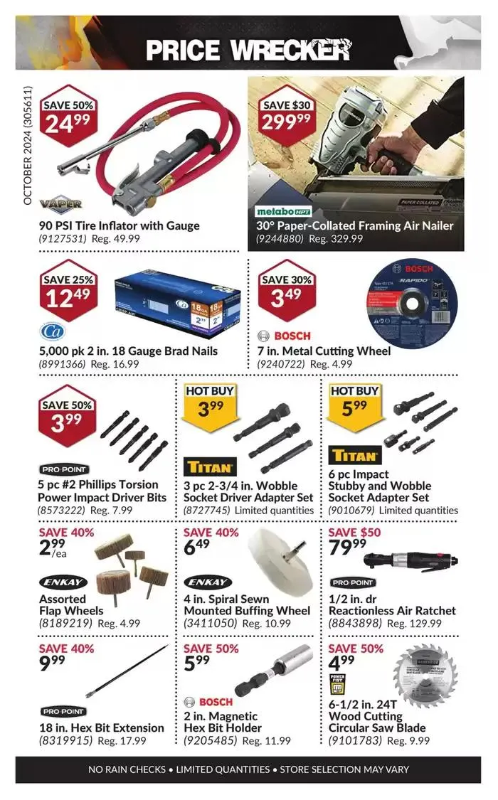 Price Wrecker from November 1 to November 30 2024 - flyer page 21