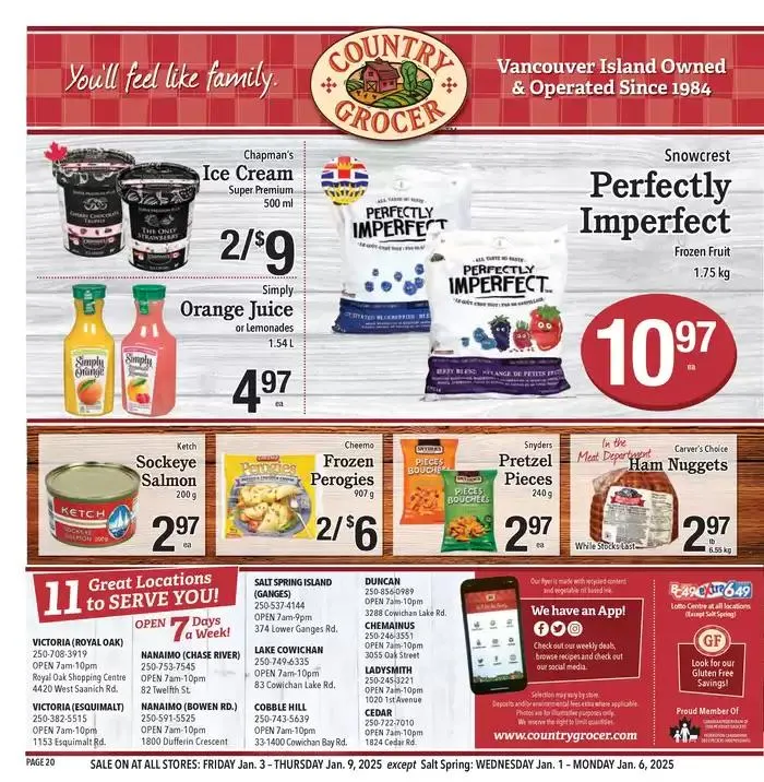 Offers for bargain hunters from January 1 to January 8 2025 - flyer page 20