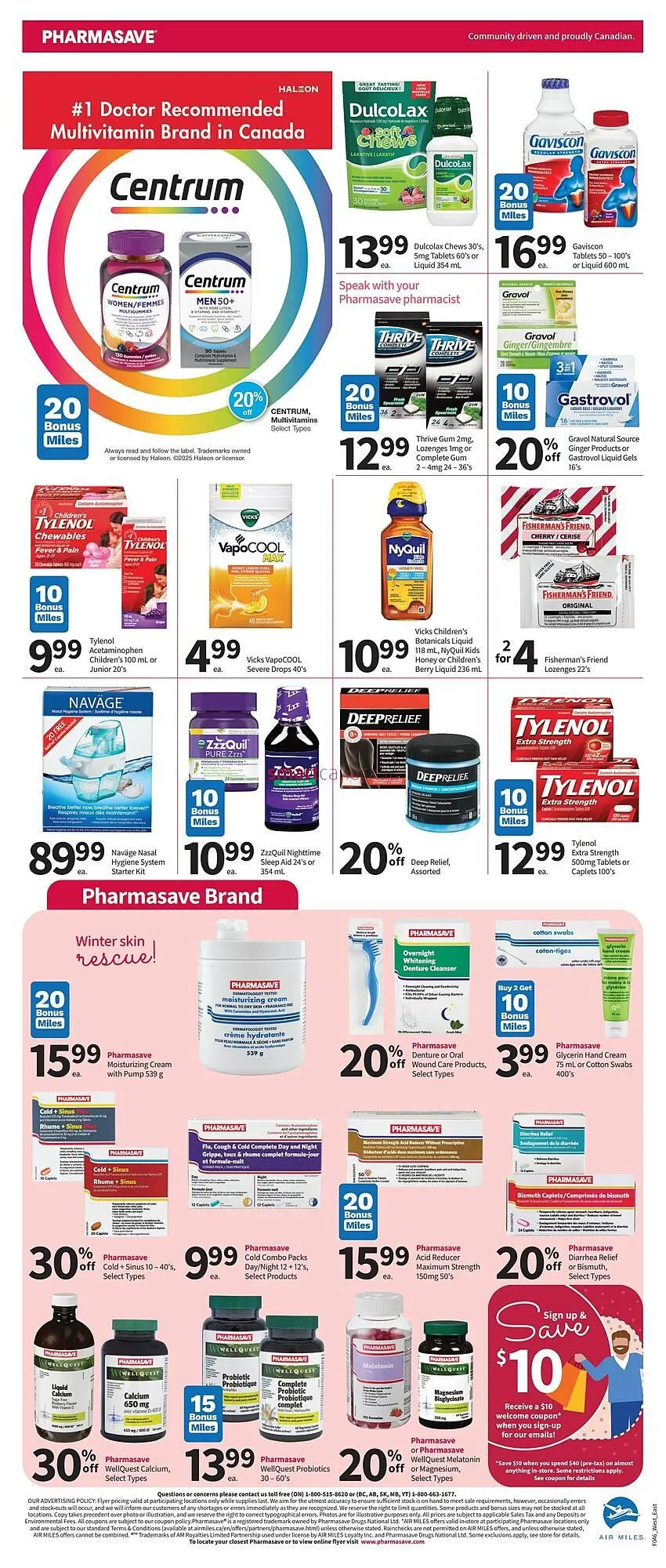 Pharmasave flyer from November 14 to November 20 2025 - flyer page 6