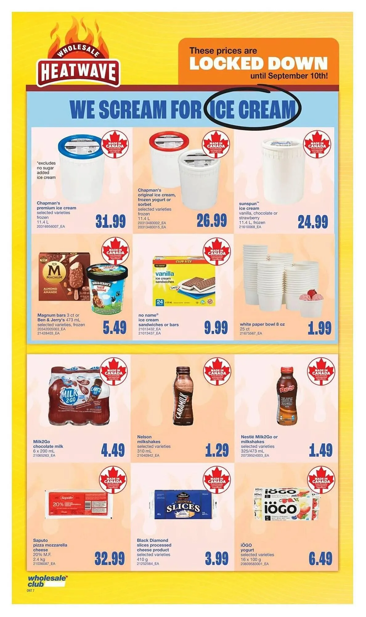Wholesale Club flyer from July 31 to August 20 2025 - flyer page 12