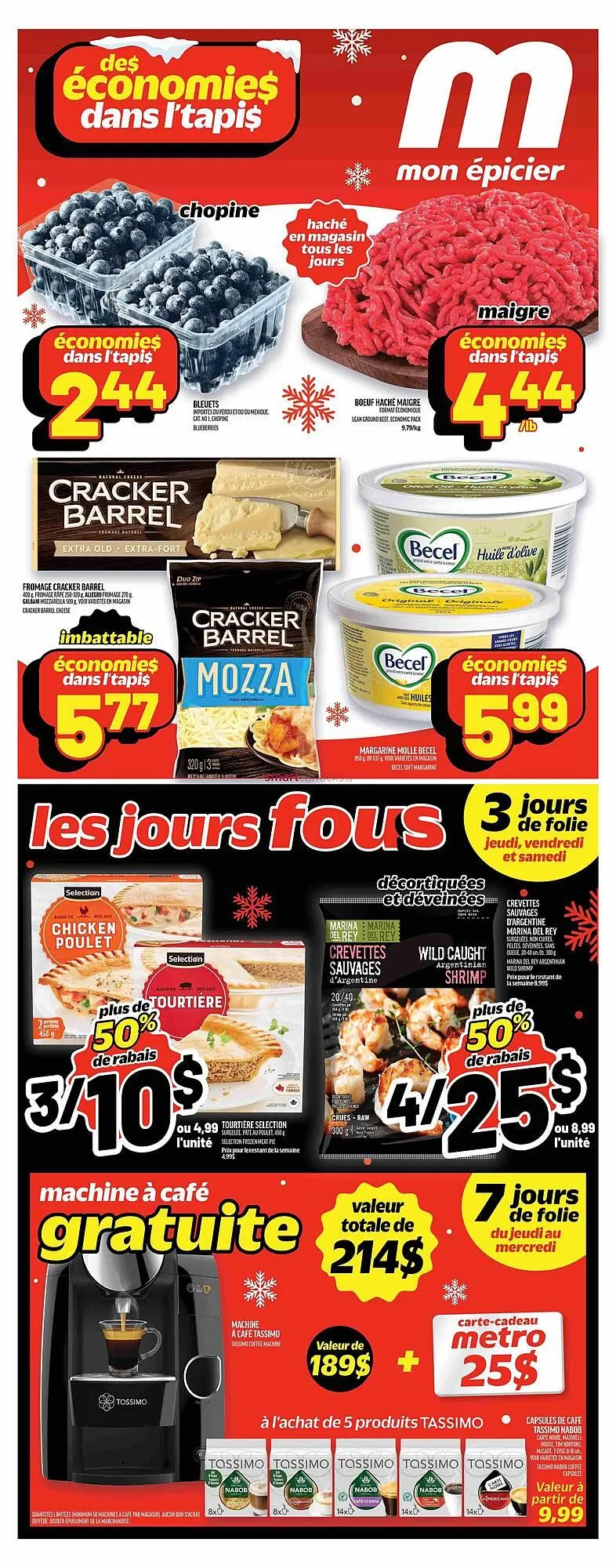 Metro flyer from November 27 to December 3 2024 - flyer page 1