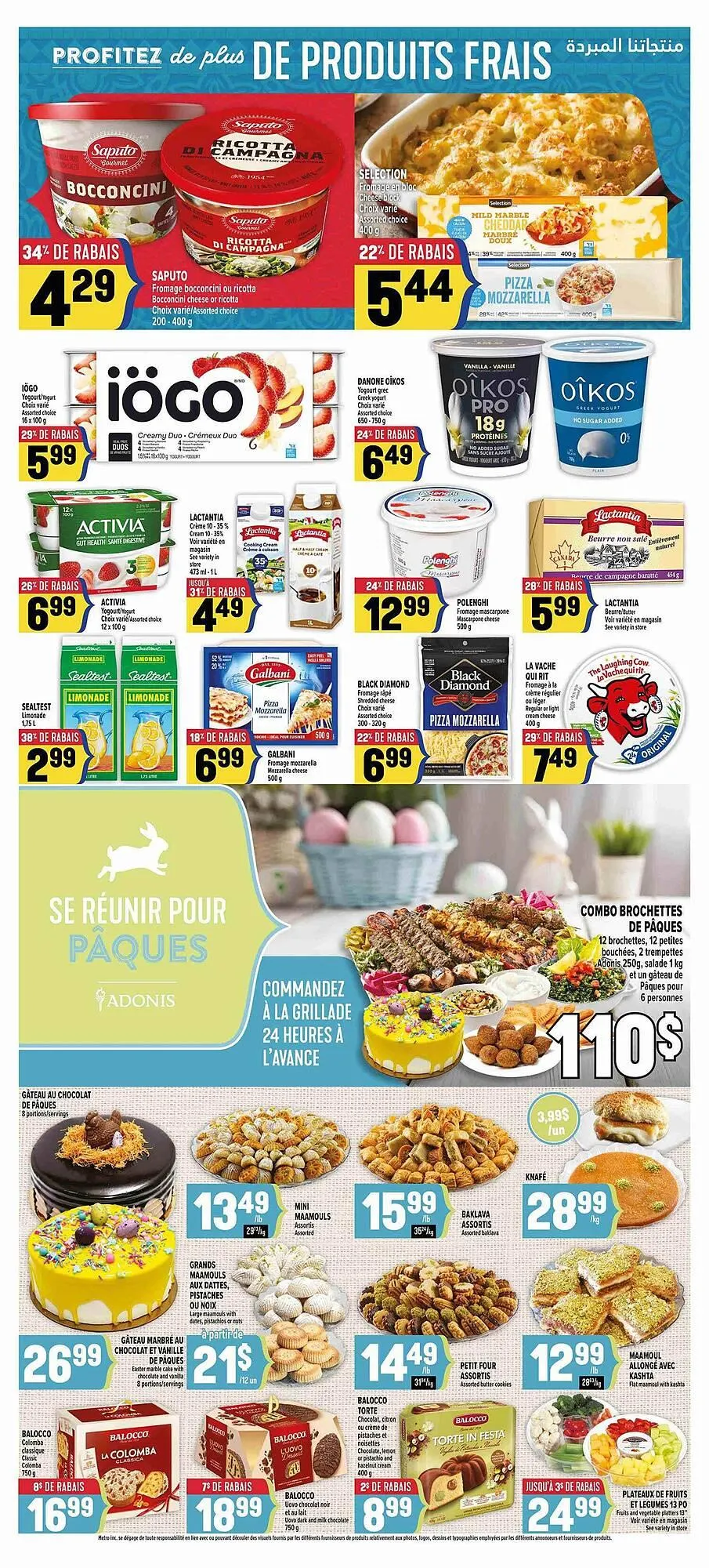 Marché Adonis flyer from April 16 to April 30 2025 - flyer page 9