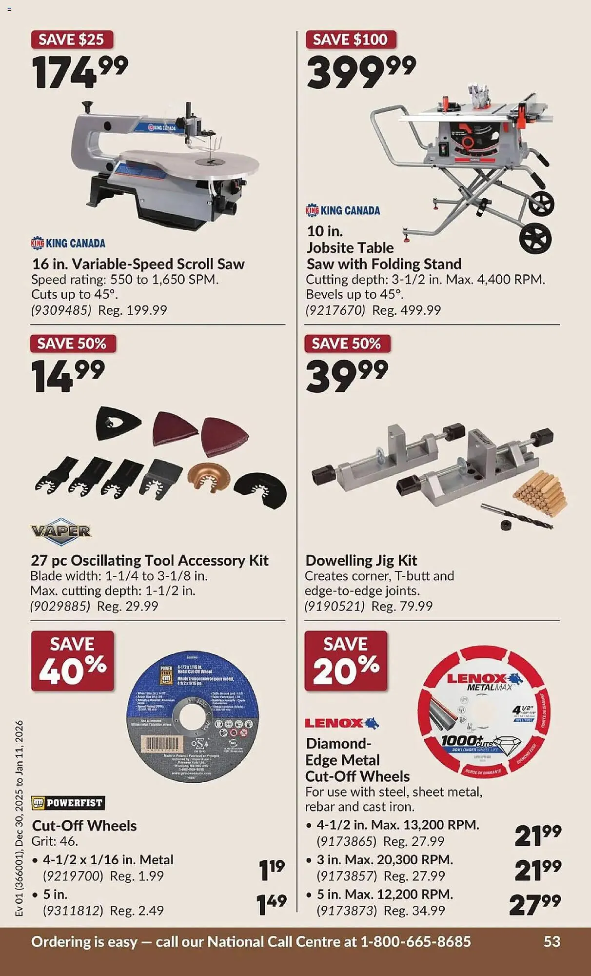 Princess Auto flyer from December 30 to January 11 2026 - flyer page 58