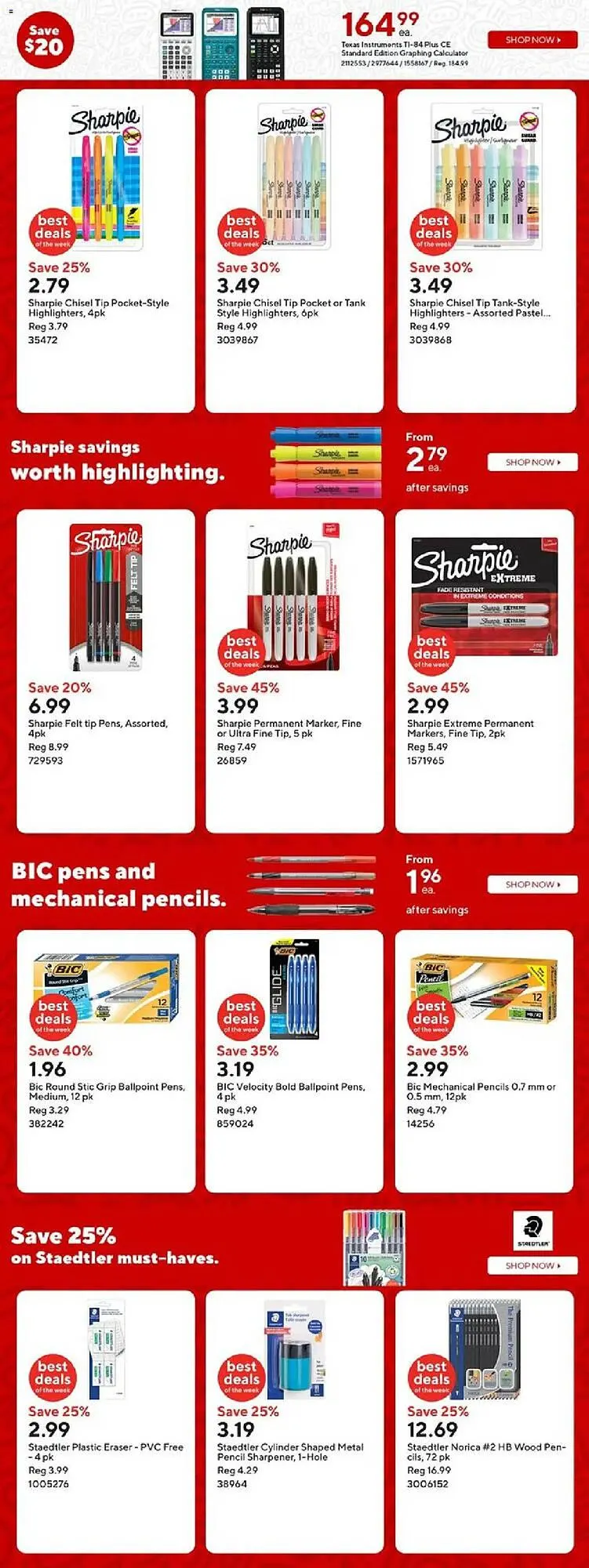 Staples flyer from July 18 to July 25 2025 - flyer page 12