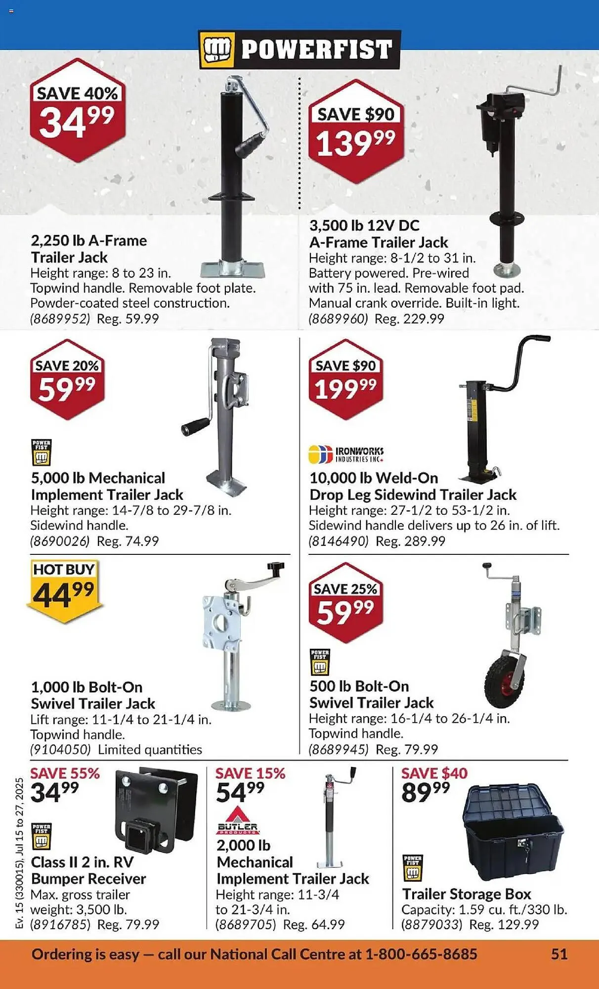 Princess Auto flyer from July 15 to July 27 2025 - flyer page 57