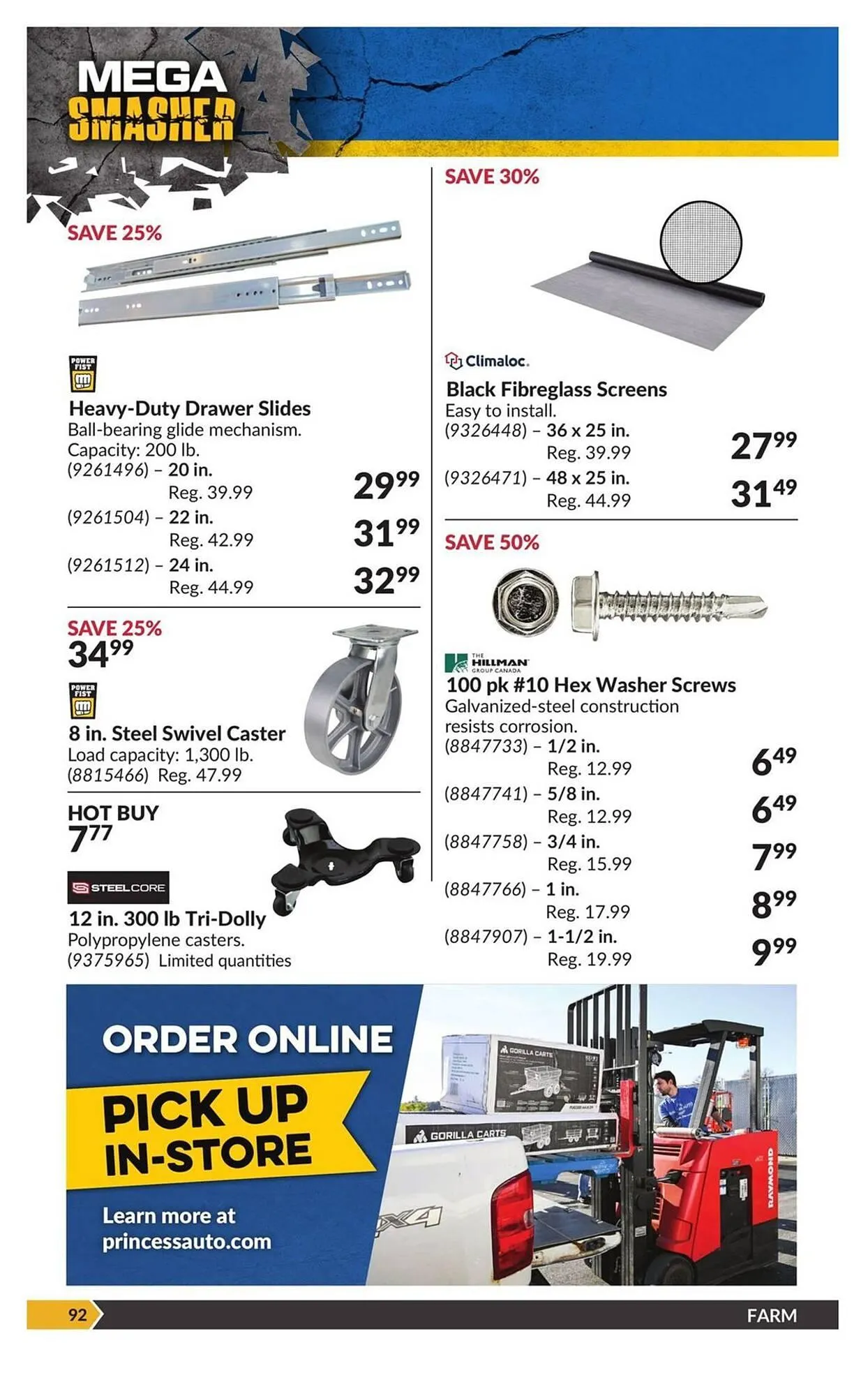 Princess Auto flyer from May 20 to June 1 2025 - flyer page 99