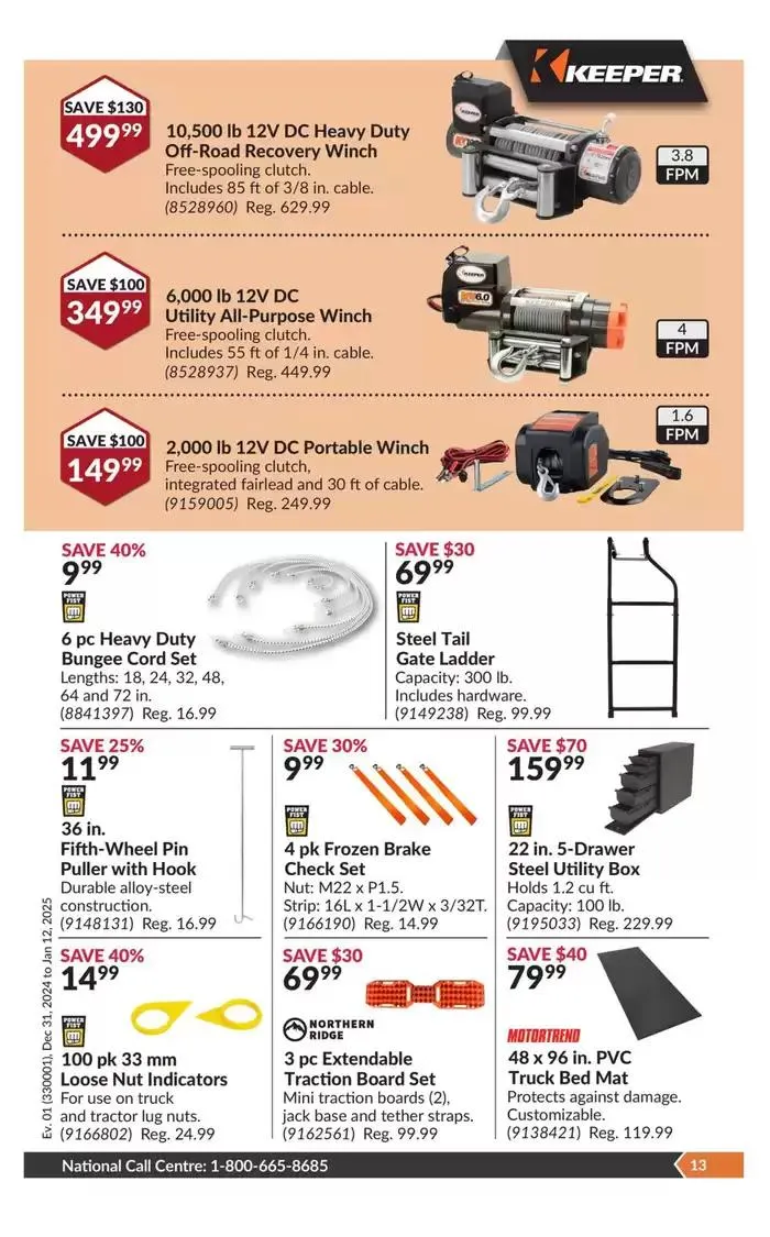 Current bargains and offers from December 31 to January 12 2025 - flyer page 17