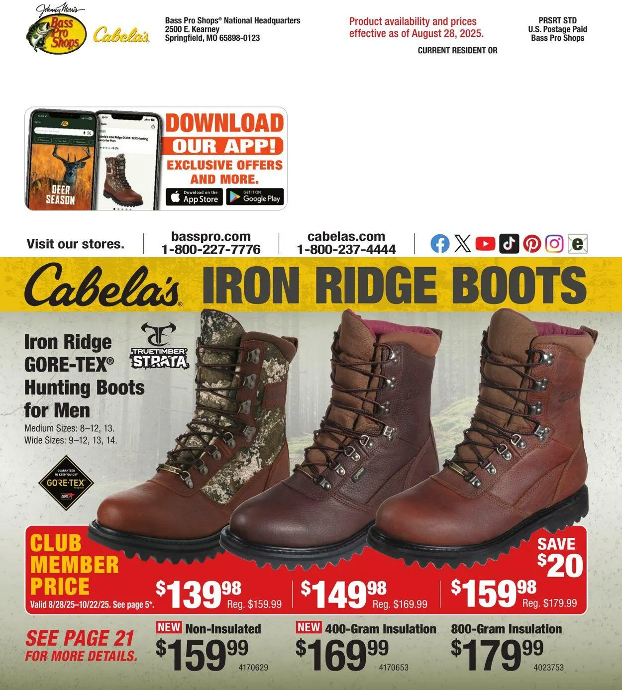 Bass Pro Current flyer from August 28 to September 11 2025 - flyer page 64