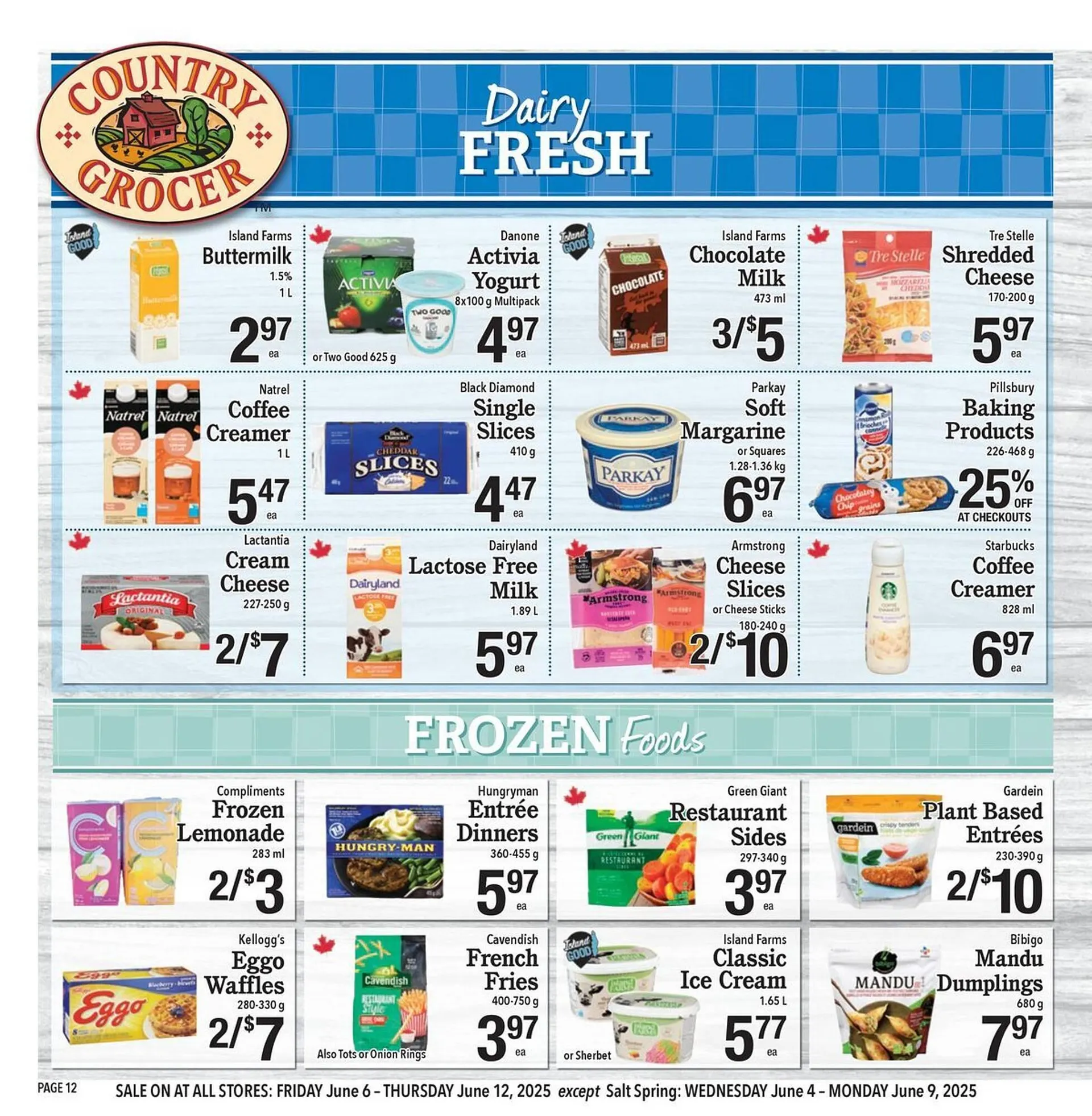 Country Grocer flyer from June 6 to June 12 2025 - flyer page 12