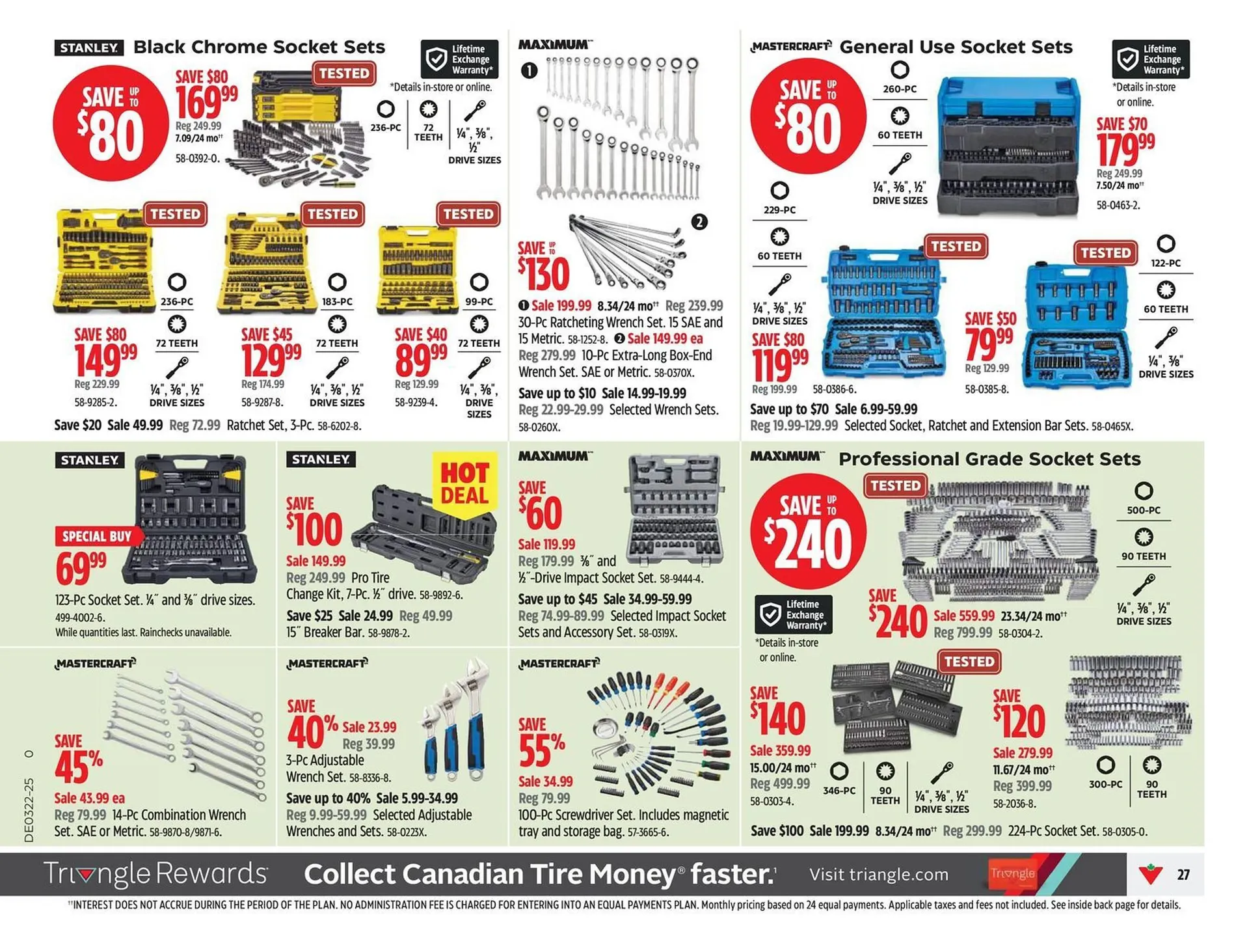 Canadian Tire flyer from May 22 to May 28 2025 - flyer page 27