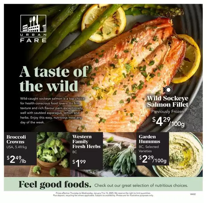 Weekly Flyer from January 9 to January 15 2025 - flyer page 1