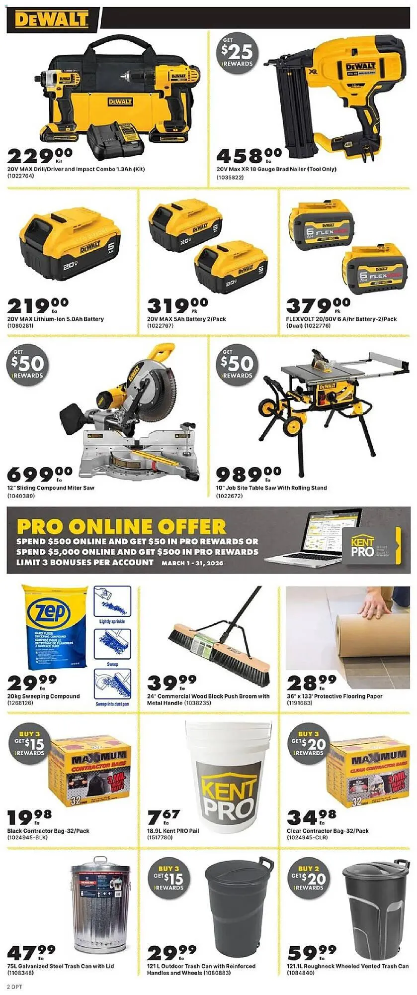 Kent flyer from March 1 to March 31 2026 - flyer page 2