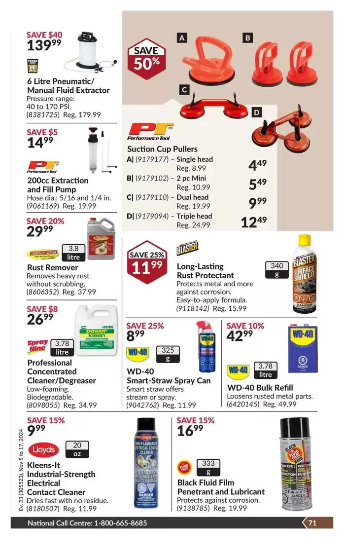 National Sale from November 5 to November 17 2024 - flyer page 75