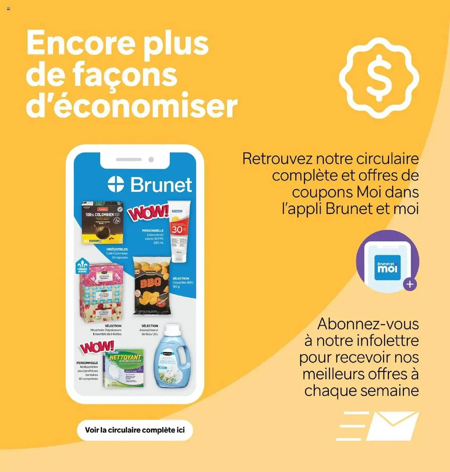 Brunet flyer from July 17 to July 23 2025 - flyer page 14