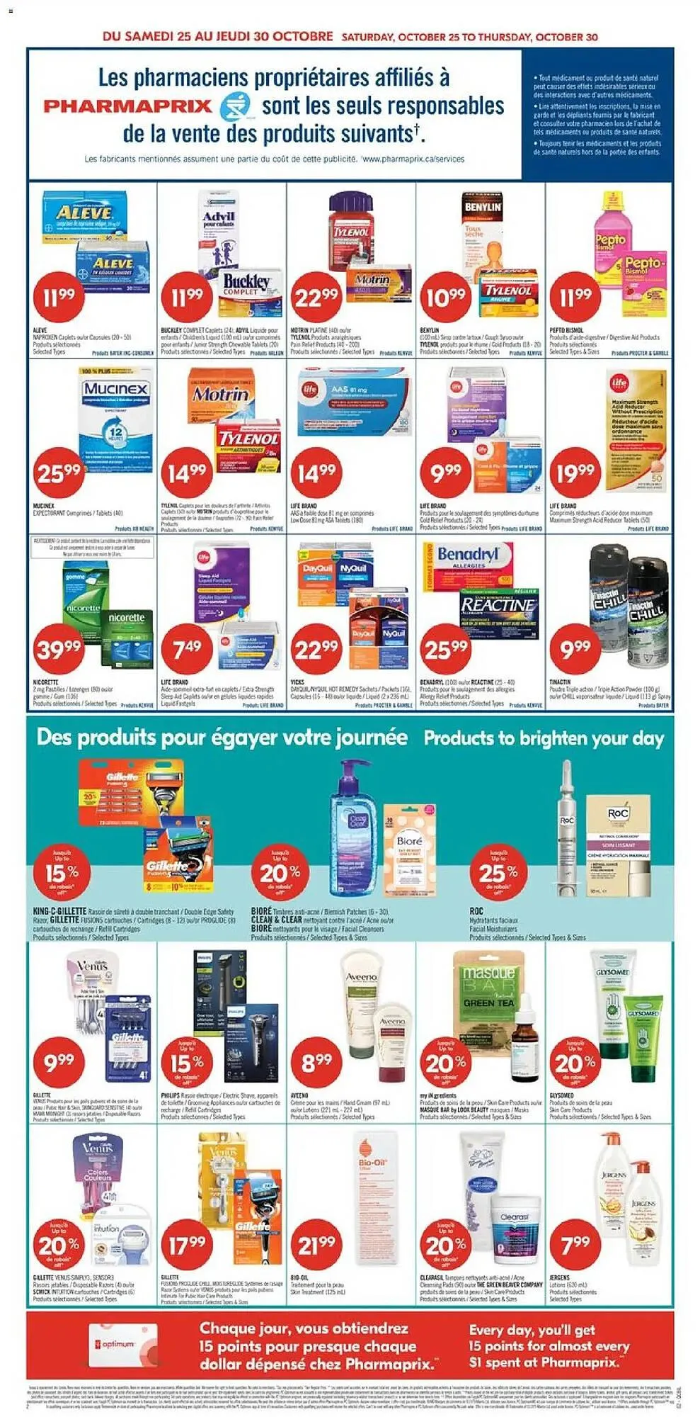 Pharmaprix flyer from October 25 to October 31 2025 - flyer page 4