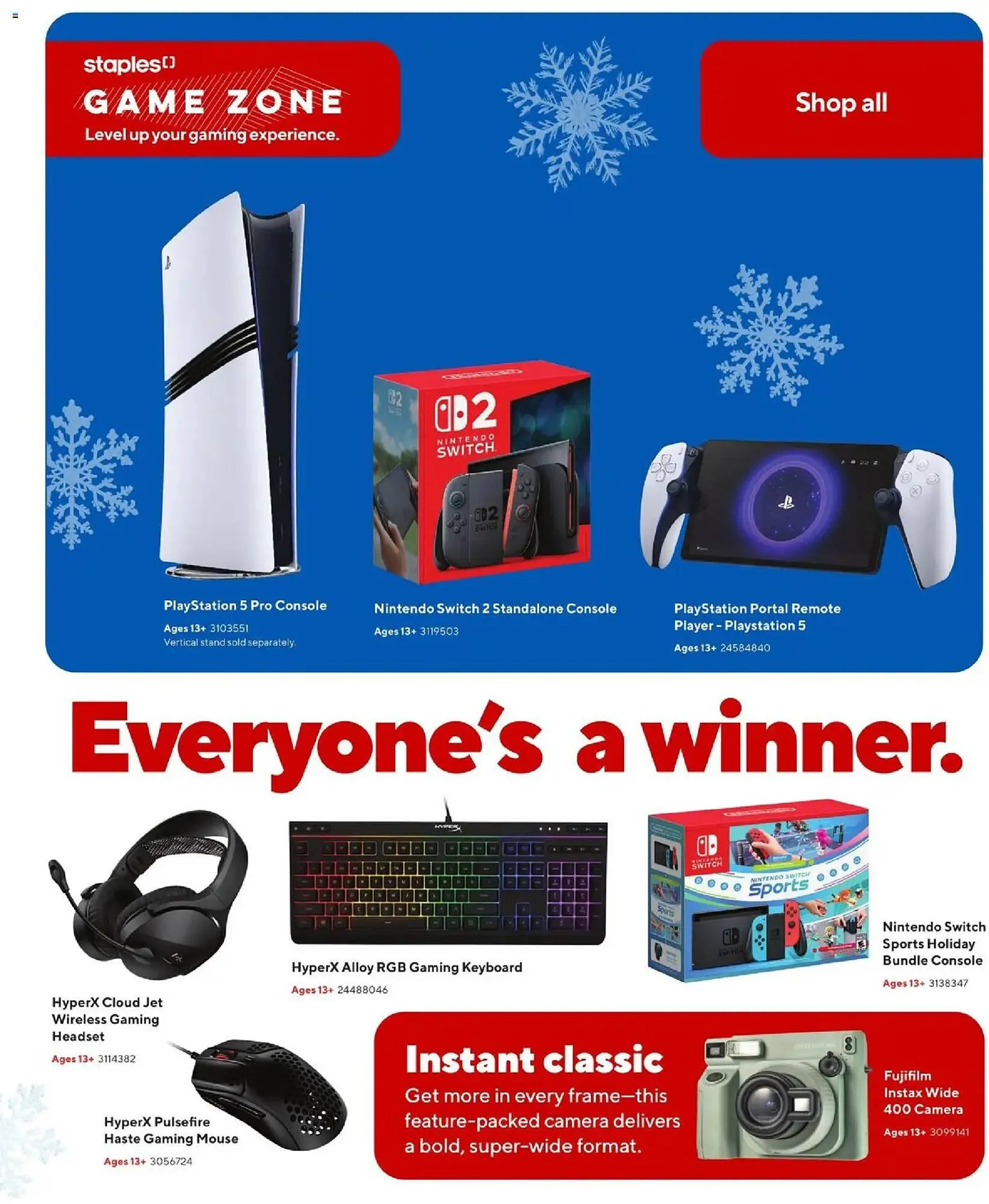 Staples flyer from November 7 to November 27 2025 - flyer page 8