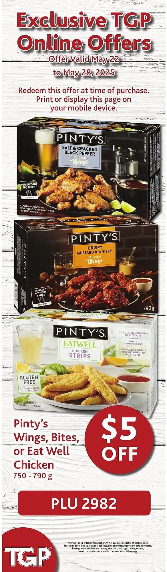 TGP The Grocery People flyer from May 22 to June 11 2025 - flyer page 6