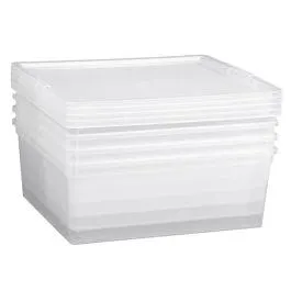 Ensemble de contenants de plastique