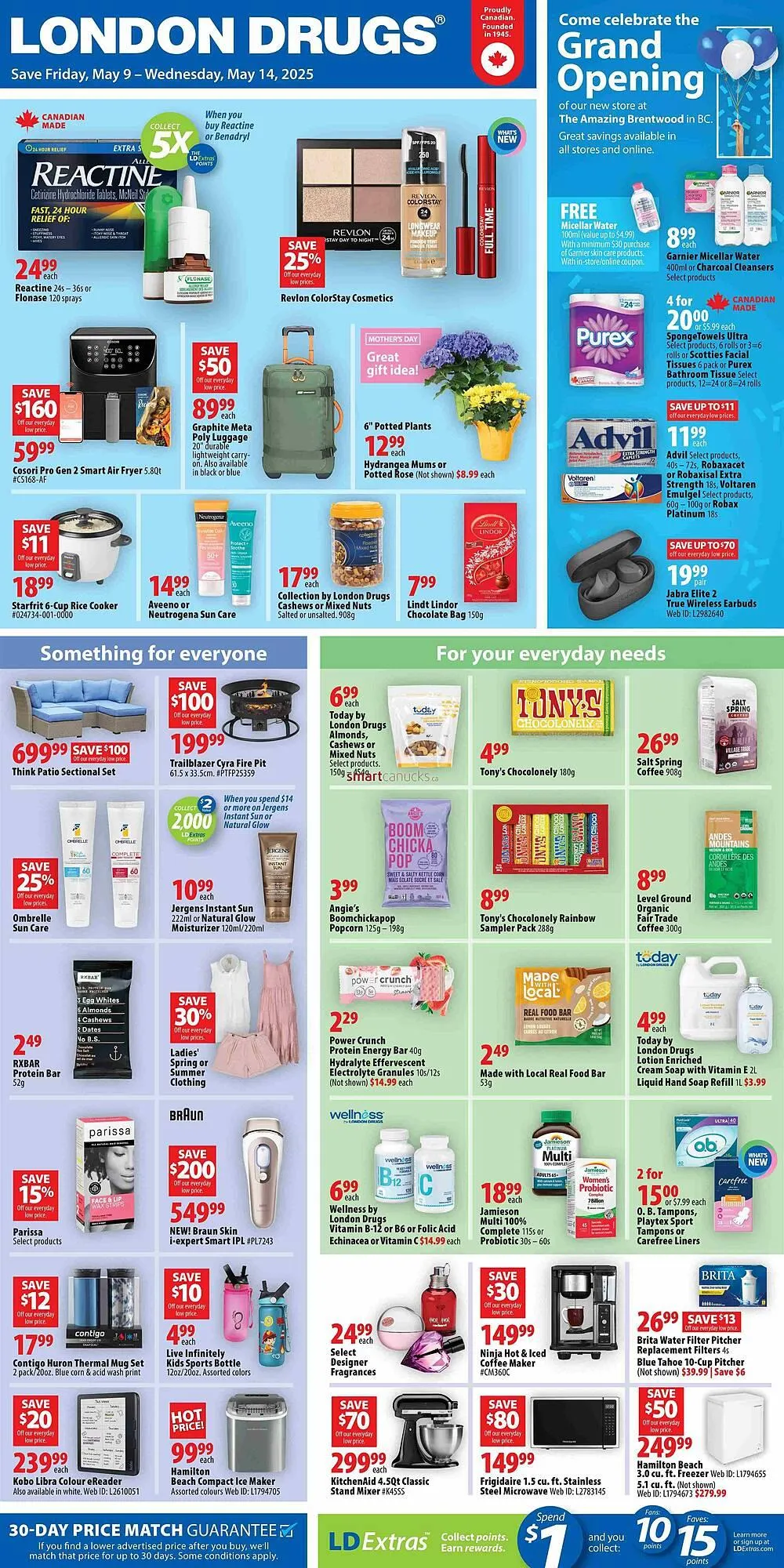 London Drugs flyer from May 8 to May 14 2025 - flyer page 1