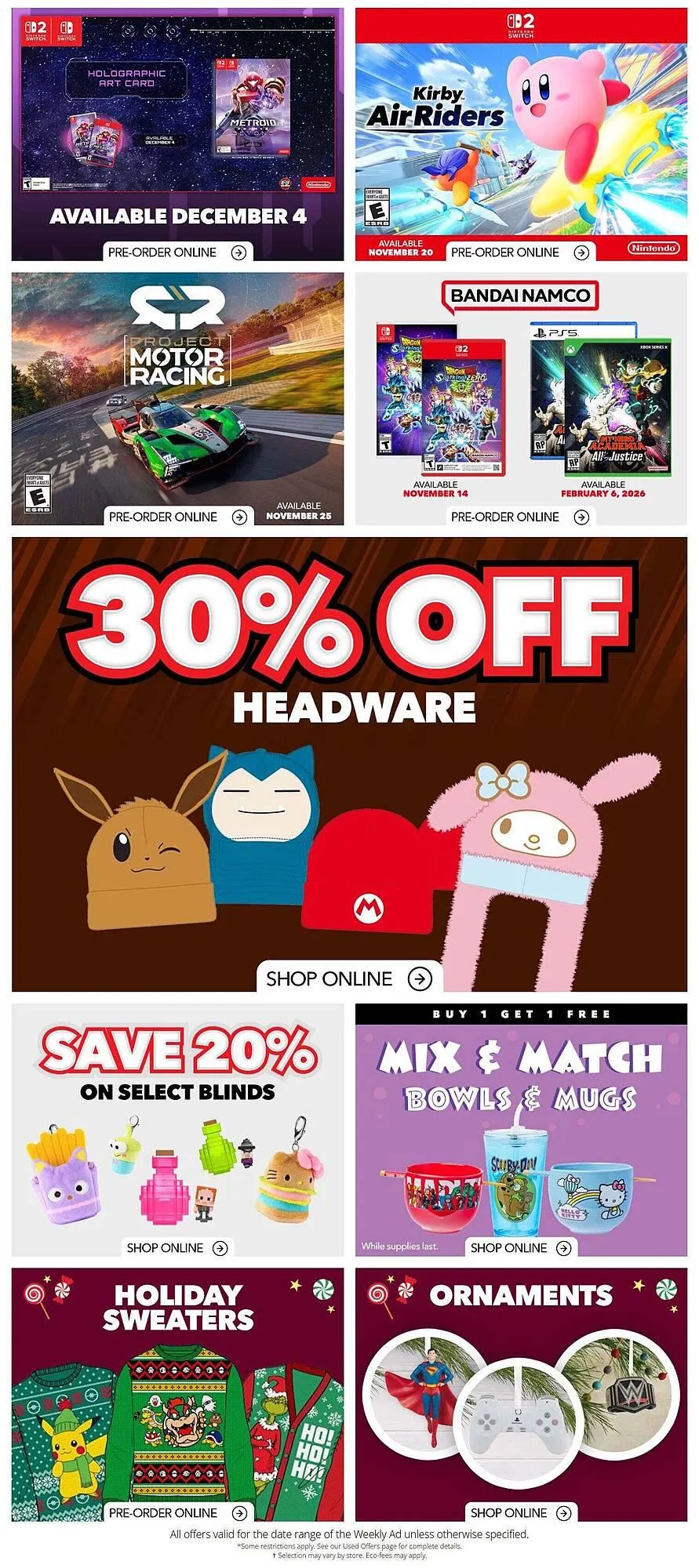 GameStop flyer from November 7 to November 14 2025 - flyer page 2