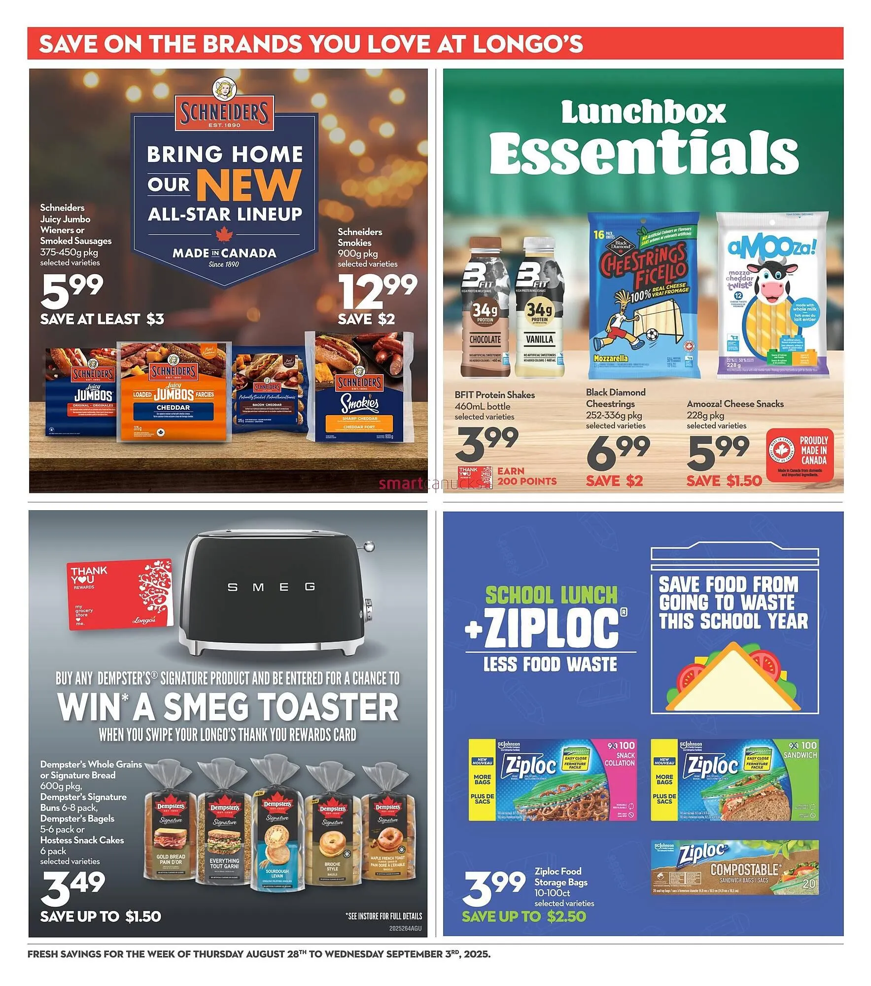 Longo's flyer from August 28 to September 3 2025 - flyer page 17